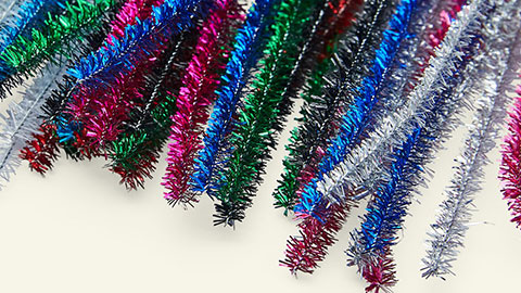 Glitter, Eyes, Feathers & Chenille