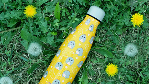 Botellas y vasos